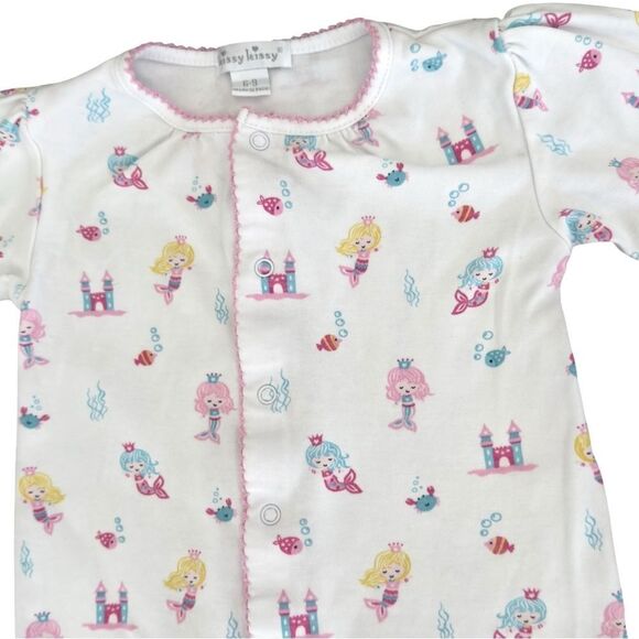 Kissy Kissy Baby Girls Bundle of 3 Cotton One Pieces. 6-9 Months. - Picture 10 of 13